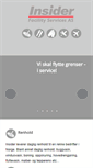 Mobile Screenshot of insider.no