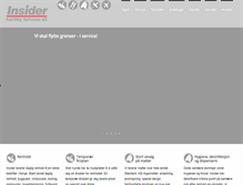 Tablet Screenshot of insider.no