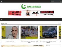 Tablet Screenshot of insider.pk